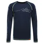 Pánské merino triko alpine pro meren modrá xxl