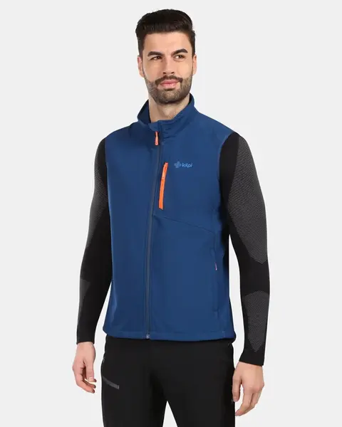 Pánská softshellová vesta kilpi noil-m tmavě modrá l