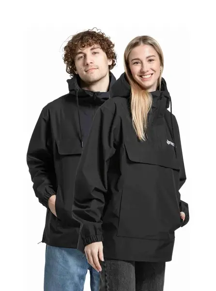 Meatfly unisex street bunda Noah Black | Černá | Velikost XXL