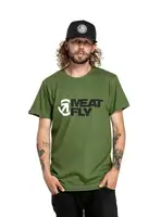Meatfly pánské tričko Revital Olive | Zelená | Velikost S | 100% bavlna