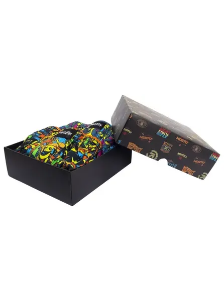 Meatfly pánské boxerky Agostino Partyboi/Cityboi Gift Pack | Mnohobarevná | Velikost S