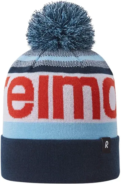 Dětská zimní čepice reima taasko tmavě modrá 48-50