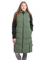 Dámská vesta meatfly tama zelená s