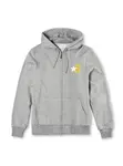 Etnies pánská mikina America Zip Up Hoodie Grey / Heather | Šedá | Velikost M