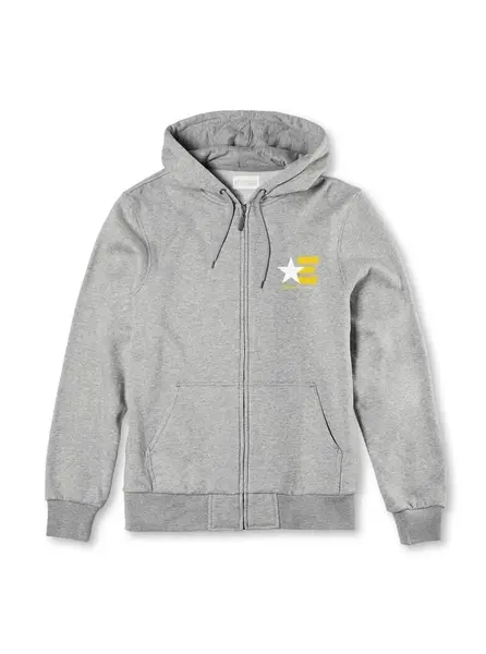 Etnies pánská mikina America Zip Up Hoodie Grey / Heather | Šedá | Velikost M