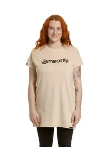 Meatfly dámské šaty Senna Tapioca | Bílá | Velikost M | 100% bavlna