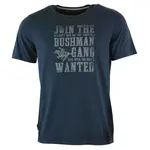 Pánské tričko bushman vogar černá m