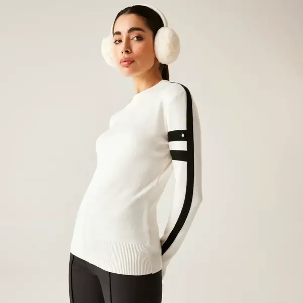 Dámský svetr dare2b diamant bílá/černá 34