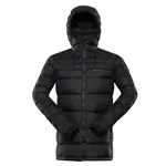 Pánská zimní péřová bunda s dwr alpine pro rogit černá xs