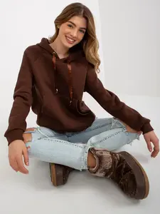 Sweatshirt-TW-BL-BL-1003.95P-dark brown