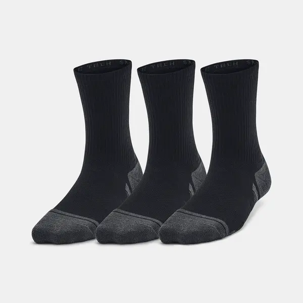 Under Armour Ponožky Y UA Perform Tech 3p Crew-BLK - unisex