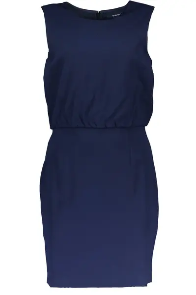 GANT SHORT DRESS WOMAN BLUE