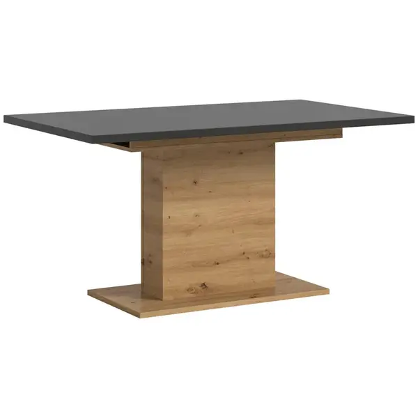 MID.YOU VÝSUVNÝ STŮL, šedá, 150-190/90/76 cm