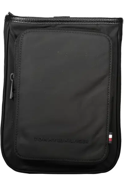 TOMMY HILFIGER MEN'S SHOULDER BAG BLACK