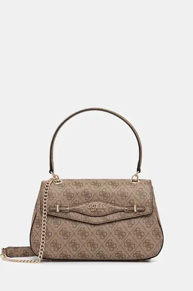 Kabelka Guess KATYA béžová barva, HWSG96 52210