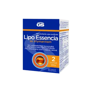 GS Lipo Essencia se silymarinem, 60 kapslí