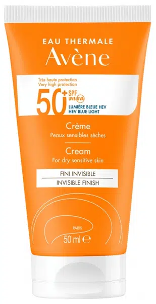 Avène Ochranný pleťový krém pro suchou a citlivou pleť SPF 50+ (Very High Protection Cream) 50 ml