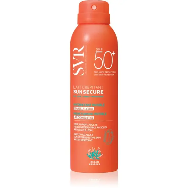 SVR Sun Secure Lait Crepitant opalovací mléko ve spreji SPF 50+ 200 ml