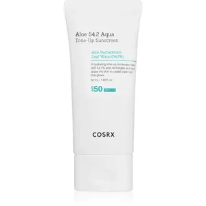 Cosrx Aloe 54.2 Aqua Tone-Up Sunscreen ochranný tónovaný fluid na obličej SPF 50+ 50 ml