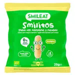 SMILEAT BIO kukuřičné křupky banán a jablko s panenským olivovým olejem 25 g