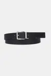 Kožený pásek Armani Exchange pánský, černá barva, XM001700 AF17392