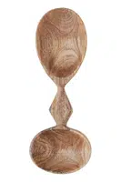 Lžíce Madam Stoltz 20 cm béžová barva
