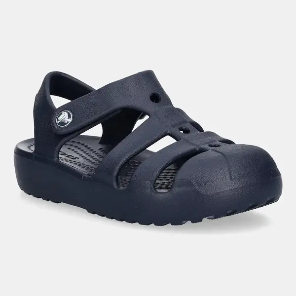 Dětské sandály Crocs CLASSIC FISHERMAN KIDS tmavomodrá barva, 210626