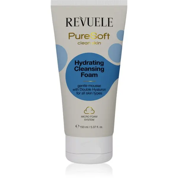 Revuele PureSoft Clean Skin hydratační čisticí pěna na obličej 150 ml
