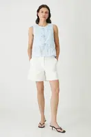 Bavlněná halenka Medicine dámská, modrá barva