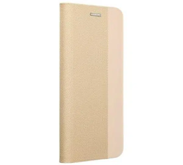 Flipové pouzdro SENSITIVE pro Xiaomi Redmi Note 11 Pro 4G / Note 11 Pro 5G, zlatá