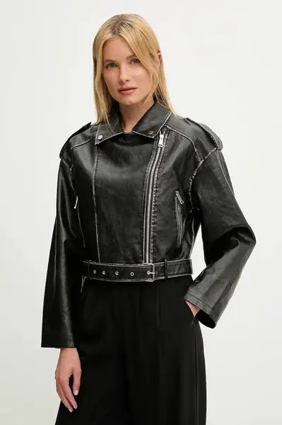 Křivák Answear.LAB černá barva, oversize