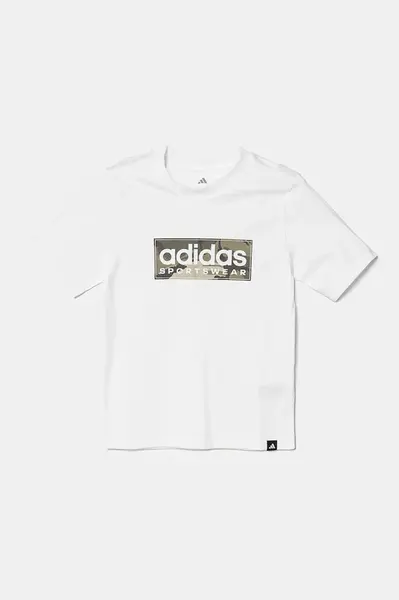 Dětské bavlněné tričko adidas