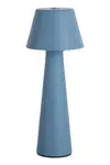 Bezdrátová stolní LED lampa Leitmotiv Mini LED Cone modrá barva