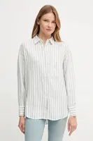 Lněná košile Tommy Hilfiger