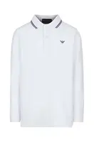 Dětské tričko s dlouhým rukávem Emporio Armani bílá barva, 8N4FB5 1JPTZ