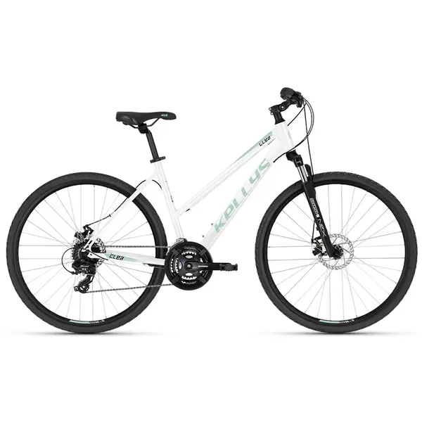 Dámské crossové kolo KELLYS CLEA 70 28" 10.0 M (19", 165-180 cm) Frost White