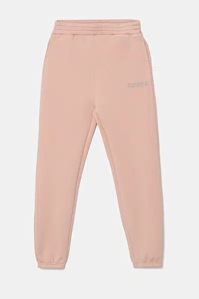 Dětské tepláky Guess růžová barva, J5YQ27 K7UW2