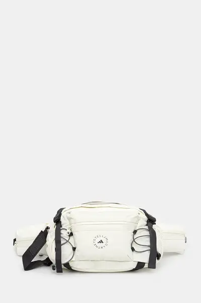 Sportovní ledvinka adidas by Stella McCartney béžová barva, JY4185