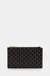 Peněženka Calvin Klein dámská, černá barva, LV04F1084G