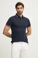 Polo tričko Tommy Hilfiger tmavomodrá barva, MW0MW37346