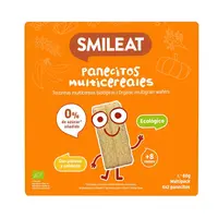 Smileat BIO oplatky první zoubky banán a dýně bez lepku s vitaminem B1 8M+ 60 g