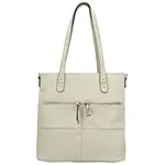 Dámská kabelka na rameno krémová - Firenze Teona