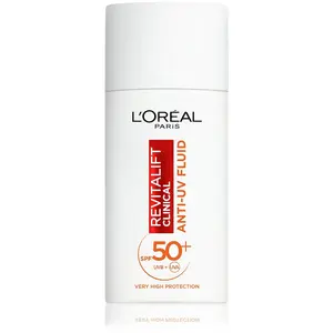 L'Oréal Paris Denní ochranný fluid Revitalift Clinical SPF50+ s vitamínem C (Anti-UV Fluid) 50 ml