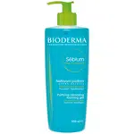 Bioderma Čisticí pěnivý gel pro smíšenou až mastnou pleť Sébium Gel Moussant (Purifying And Foaming Gel) 500 ml