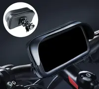 Držák na kolo s voděodolným pouzdrem a štítem 5,5" - 6,3"