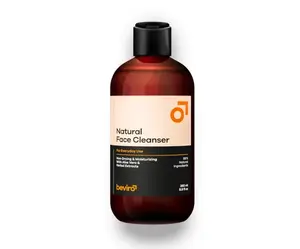 Přírodní čistící gel na obličej pro muže Beviro Natural Face Cleanser - 250 ml (BV430) + dárek zdarma