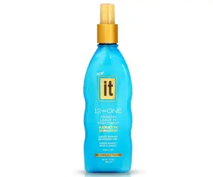 Bezoplachový kondicionér pro regeneraci It Haircare 12-in-One Leave in Treatment Keratin - 300 ml (03116) + dárek zdarma