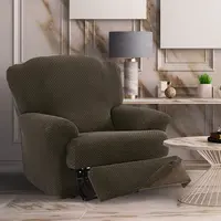 Super strečové potahy NIAGARA tabáková relaxační křeslo ( š. 70 - 90 cm)