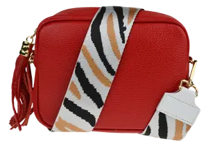 NovaKabelka.cz Bala Rossa Corallo s přídavným popruhem VI