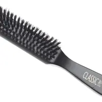 Dřevěný kartáč Sibel Classic 59 black - přírodní štětiny 32x202mm (8450332) + dárek zdarma
